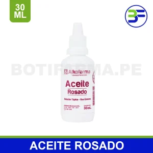 Aceite Rosado 30 mL para el cuidado íntimo y cutáneo