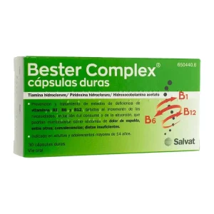 Bester Complex, 30 Cápsulas Duras