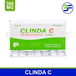 Clindamicina 300 mg Cápsulas
