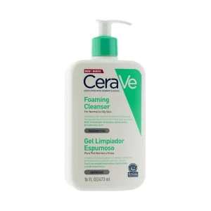 CeraVe Gel Limpiador Espumoso, 473 ml