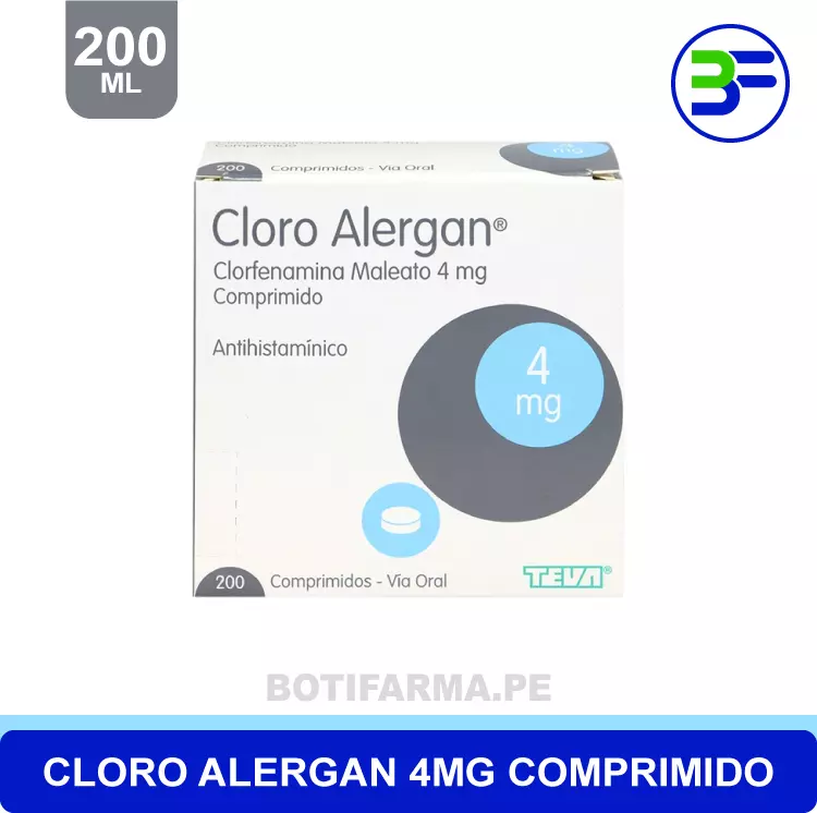 Cloroalergan 4mg