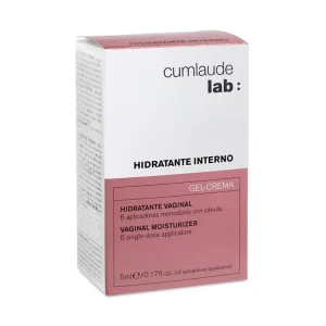 Cumlaude Lab Hidratante Interno Vaginal, 6 Aplicadores Monodosis