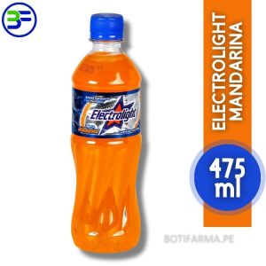 ELECTROLIGHT Mandarina Botella 475ml Bebida Rehidratante: Hidratación Refrescante