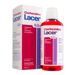 Lacer Colutorio Clorhexidina 0,2%, 500 ml