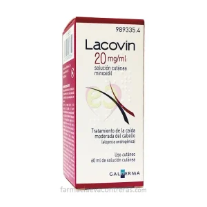 Lacovin 20 mg/ml Solución cutánea, 60 ml