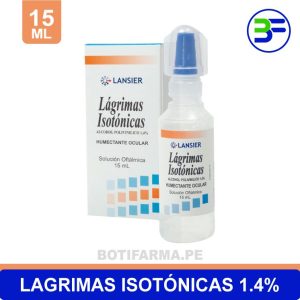 Lágrimas Isotónicas 1.4% Solución Oftálmica: Alivio Instantáneo para Ojos Secos