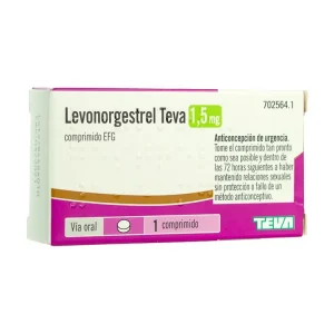 Levonorgestrel Teva 1,5 mg, 1 Comprimido
