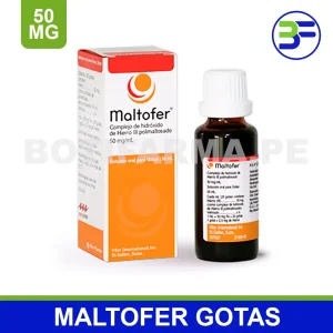 Maltofer 50 mg Gotas 30 mL con Hierro Polimal para Anemia – FARMAKONSUMA