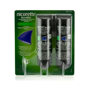 Nicorette Bucomist Duplo, 2 Dispensadores x 13,2 ml