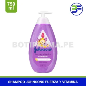 Shampoo Johnson’s Fuerza y Vitamina 750 mL para Cabello Fuerte