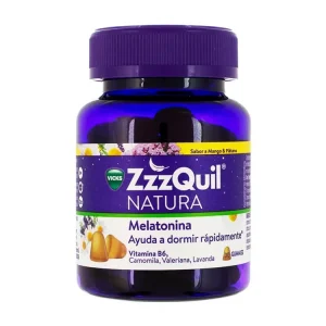 ZzzQuil Natura Sabor Mango y Plátano, 30 Gominolas