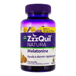 ZzzQuil Natura Sabor Mango y Plátano, 60 Gominolas
