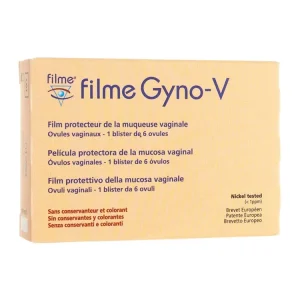 Filme Gyno-V, 6 Óvulos Vaginales