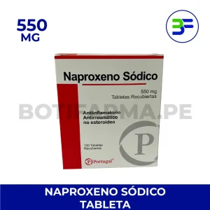 Naproxeno 550 mg Tabletas