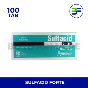 Sulfacid Forte 800/160 mg Tabletas